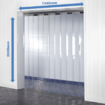 Kurtyna paskowa PCV 1348x2600x2mm standard