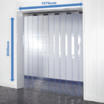 Kurtyna paskowa PCV 1676x2600x2mm standard